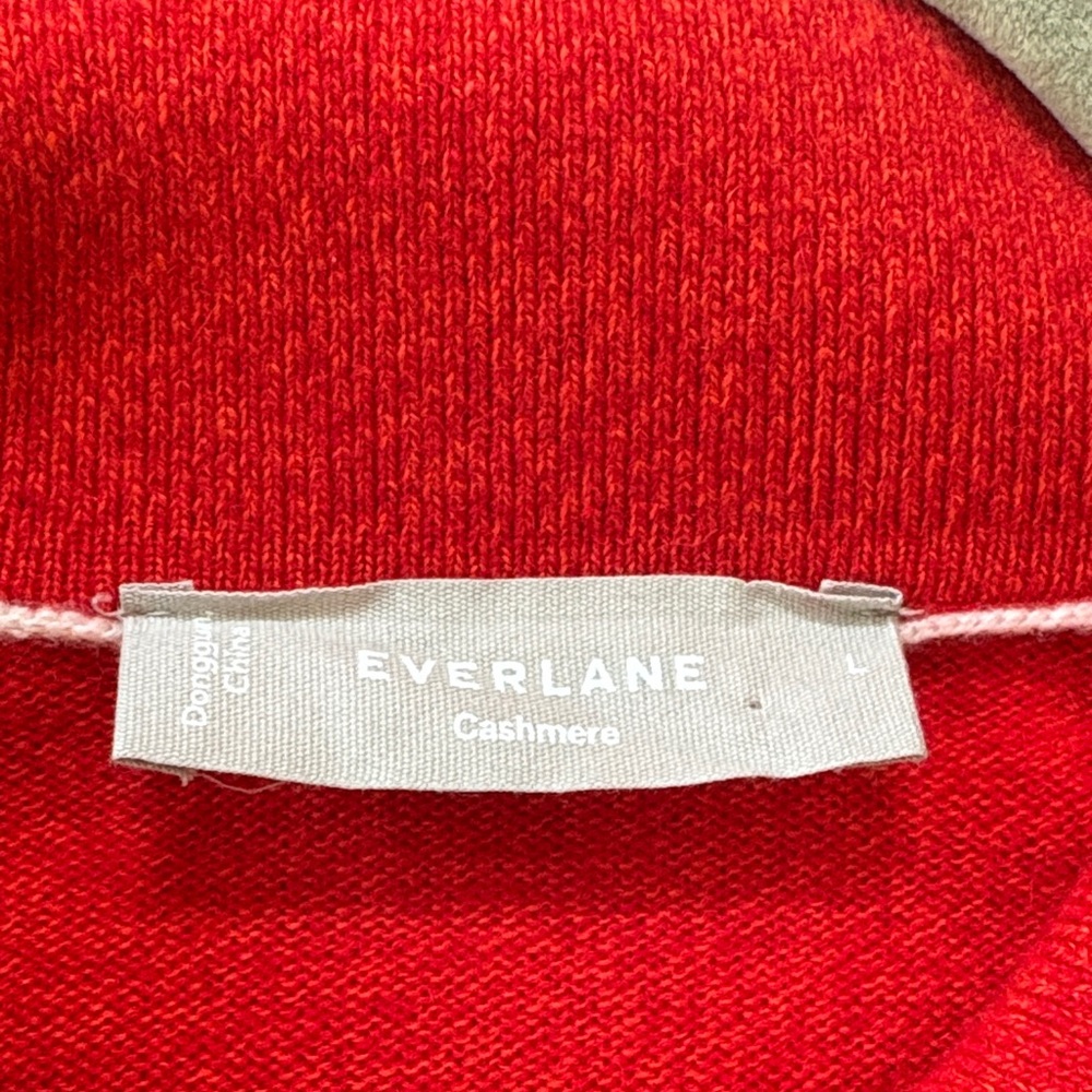 Everlane Red Collared Knit Sweater - Picture 4 of 4